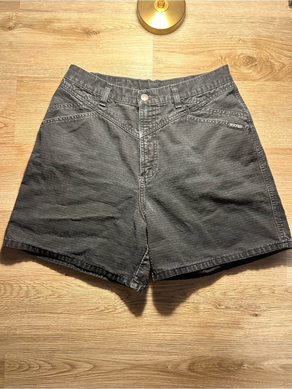 Rockies Women's Gray Jean Shorts